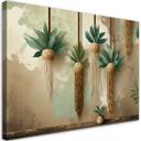 Canvasbillede, Hængende planter i boho-stil
