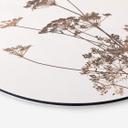 Tableau en alu-Dibond Herbes sauvages - Rond