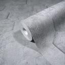 Non-woven tapet med 3D honeycomb mønster grå grafik 