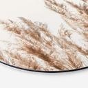 Tableau en alu-Dibond Roseau - Rond