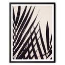 Póster 1X Estudio - Hoja de palmera negra