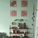 Wood Art Caoba - Set Tropical Hojas
