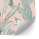Selvklæbende stænkplade til køkken Urban Jungle Tropical Leaves Pink - Bloomery Decor