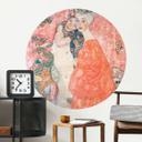 Wallsticker Klimt - Veninderne - Rund