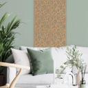 Rumdeler, skillevæg blomsterblade - MDF naturligt look
