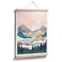 Póster SpaceFrog Designs - Amanecer en el lago
