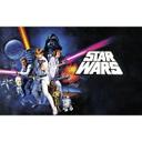 Fototapet - Star Warsplakat Classic 1