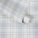 Tapet til børneværelset i blå og ternet non-woven tapet fra Little Love Made in Germany