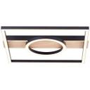Deckenleuchte Leopold, braun, 5,5 x 42 cm, Holz Lampe