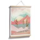 Póster SpaceFrog Designs - Montañas desérticas