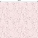 Tapet med mønster Grafiske blomster - blomstermark pink
