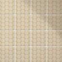 Azulejos Adhesivos Boho - Círculos capuchino - Lote de 12