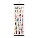 Tekstil plakat Who Run the World - Tohmé