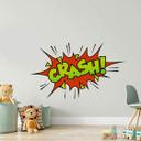 Wallsticker -  Comic Soundeffect - Crash