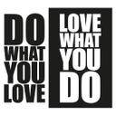 Wallsticker - Do what you love-love what you do 2