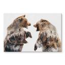 Tableau sur verre Angyalosi - Conflit sauvage