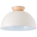 Deckenleuchte Lorena, beige, 20,5 x 35 cm, Holz Pilz