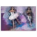 Canvasbillede, Par der danser ballet