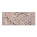 Akrylbillede van Gogh - Mandelblomst Rosé - Panorama