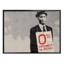 Plakat Banksy - Zero interest in people
