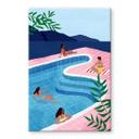 Glasbillede - Afslapning ved poolen - Tomljanovic