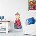 Muursticker Hagenmeyer - Happy Buddha