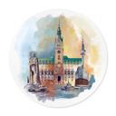 Póster Hamburgo - Redondo - Love your City