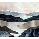 Fototapet SpaceFrog Designs - Mountain Lake
