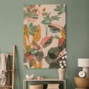 Lienzo Jardín con plantas tropicales - Goed Blauw