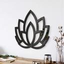 Decoración acrílica flor de loto yoga