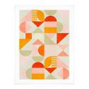 Póster Bauhaus Fun Pastel - Bré