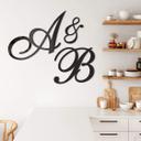 Dekorative akrylbogstaver - Calligrafi