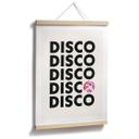 Póster Retro Disco Vibes Tipografía - Kerr-Dineen