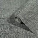 Vinyltapet, non-woven vintage deluxe antracit, sølv