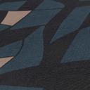 Papel pintado de diseño azul negro beige vintage - Papel pintado tejido-no tejido para cocinas