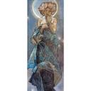 Fototapet - Mucha - Månen