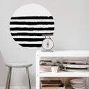 Sticker mural - Lignes noires - Rond