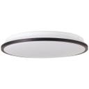 LED-Deckenleuchte Iva, schwarz, ⌀39,5 cm, Deckenlampe mit LED, dimmbar