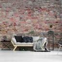 Sten tapet Stonewall i beige rød - non-woven tapet Designwalls 2 - 2,55 x 3,5 m