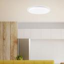 Wand- und Deckenleuchte Theo, weiß, Ø 57 cm, Led-lampe