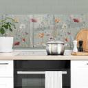 Stænkplade Farverige vilde blomster - UN Designs