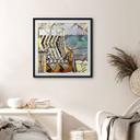 Póster Zamart - Kandinsky meets Warnemünde - Cuadrado