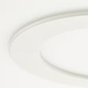 Deckenleuchte Mads, weiß, 5 x 45 cm, Metall Led panel, dimmbar