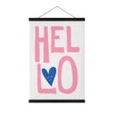 Tekstil plakat Fritsch - Hello