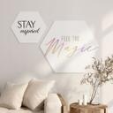 Hexagon Dibond Feel the magic