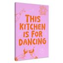Canvasbillede Dette køkken er til at danse i - Ohkimiko