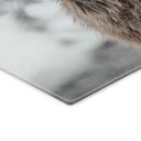 Glasbillede - Hjort i snevejr - Strigel