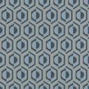Papier peint intissé Rasch, papier peint à motifs Sophia bleu foncé