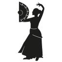 Wallsticker -  Flamenco 2
