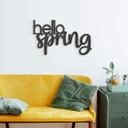MDF-dekoration hello spring